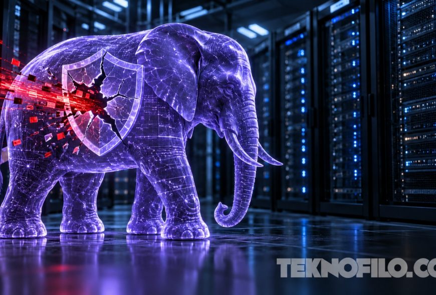PHP2Shell ya se explota en ataques: CISA urge a corregir los fallos de PHP Ilustración conceptual de PHP con un elefante violeta y un escudo roto en un centro de datos