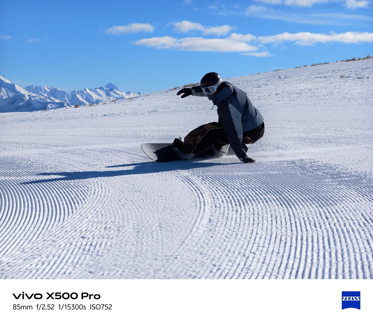 Muestra de fotografía de acción del vivo X500 Pro